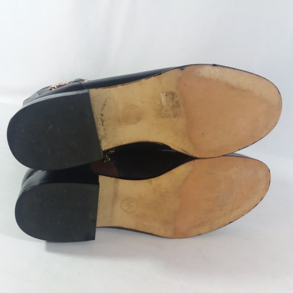 Michael Kors Jet Set 6 Leather Riding Boots 9M - Picture 11 of 12